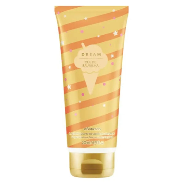 Dream Céu de Baunilha Loção Desodorante Hidratante Corporal 200ml- OBoticario