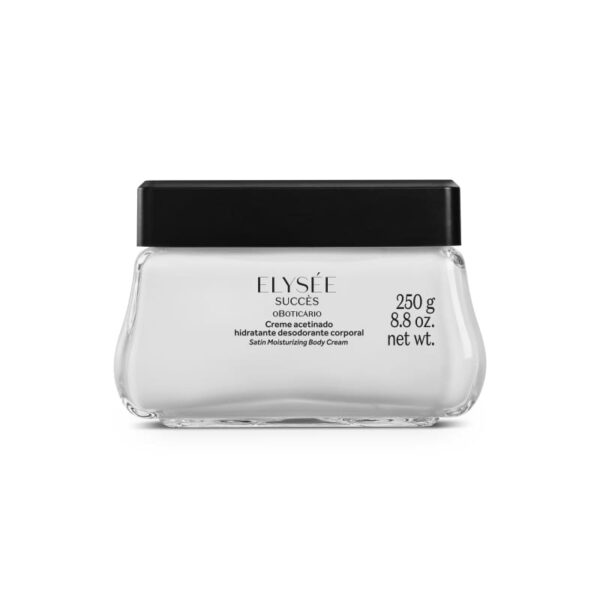 Elysée Succês Creme Acetinado Desodorante Corporal 250g- OBoticario