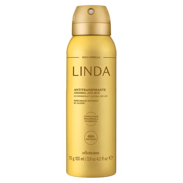 Linda Antitranspirante Desodorante 75g- OBoticario