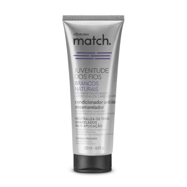 Match Juventude dos Fios Condicionador 250ml- OBoticario