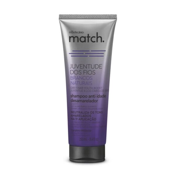Match Juventude dos Fios Shampoo 250ml- OBoticario