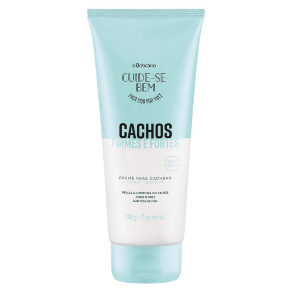 Cuide-se Bem Cachos Firmes e Fortes Creme de Pentear 200g-OBoticario