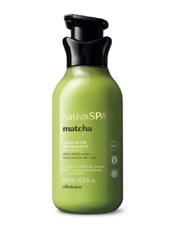Nativa Spa Matcha Hidratante Corporal 400ml-oBoticário
