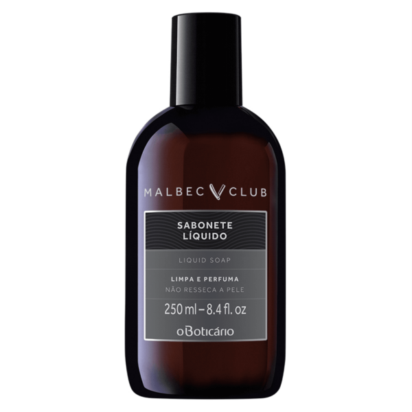 Malbec Club Intenso Sabonete Liquido 250ml -OBoticario