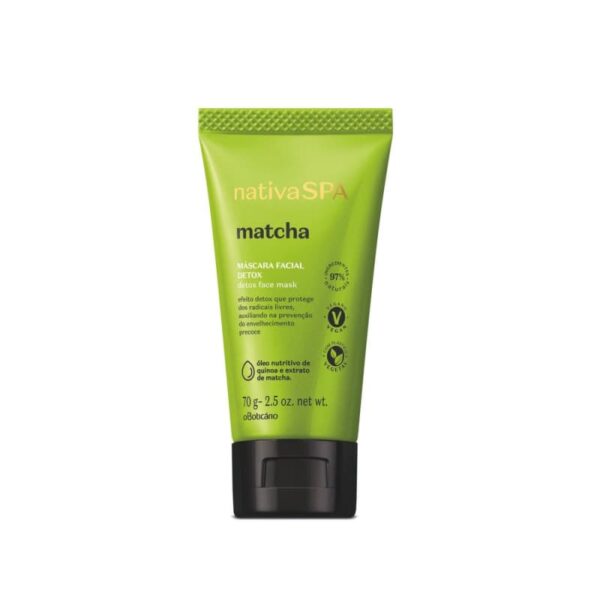 Nativa Spa Match Mascara Facial Detox 70g-OBoticário