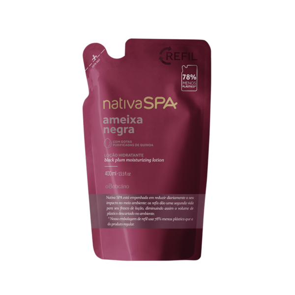 Nativa Spa Ameixa Negra Hidratante Corporal Refil  400ml- OBoticario