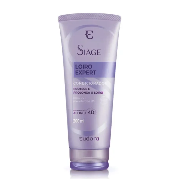 Condicionador Siáge Loiro Expert 200ml- Eudora