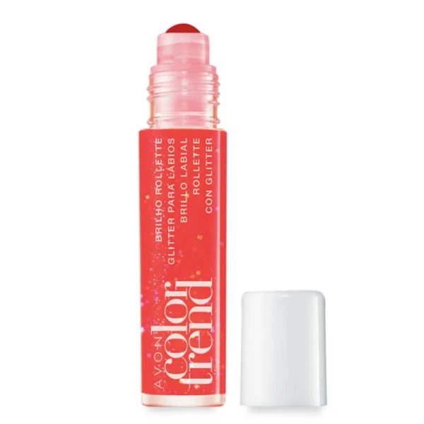 Brilho Labial Collor Trend Morango c/ Glitter 5,5ml- Avon