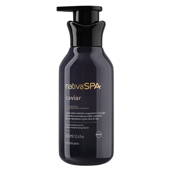 Nativa Spa Caviar Hidratante Corporal 400ml- OBoticario