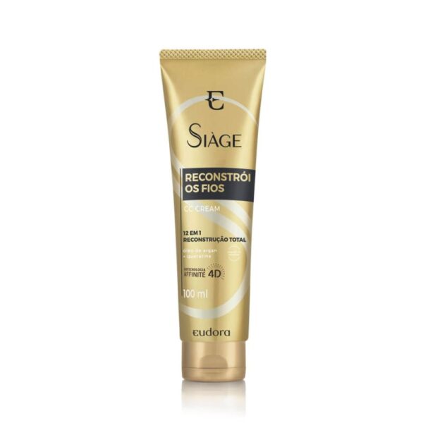 CC Cream Siáge Reconstrói os Fios 100ml- Eudora