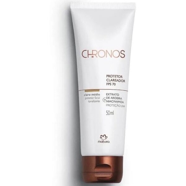 Chronos Protetor Clareador FPS70/FPUVA25 50ml Claro Médio - Natura