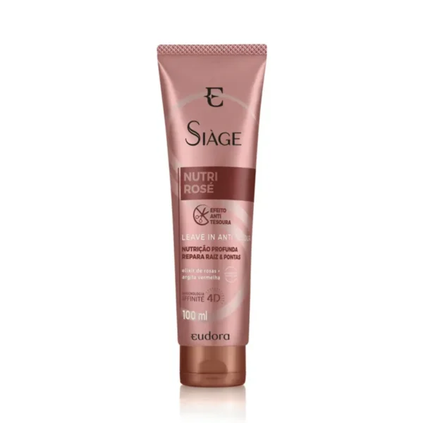 Leave-In Capilar Siáge Nutri Rosé 100ml- Eudora