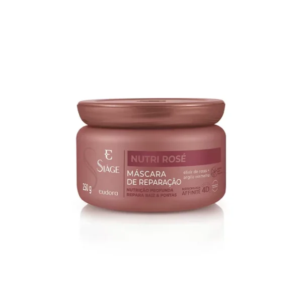 Máscara Capilar Siáge Nutri Rosé 250g- Eudora