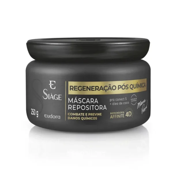 Máscara Capilar  Siáge Regeneração Pós Química 250ml- Eudora