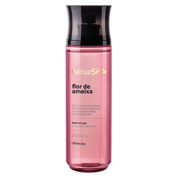 Nativa Spa Flor de Ameixa Body Sprash Colônia 200ml- OBoticario