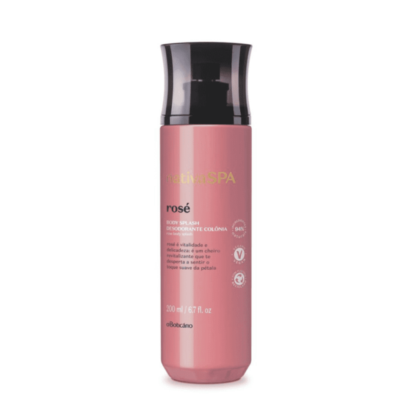 Nativa Spa Rosé Body Sprash Colônia 200ml- OBoticario