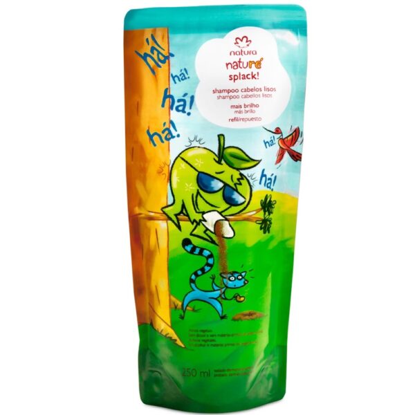 Naturé  Splack!  Refil Shampoo Cabelos Lisos 250ml- Natura