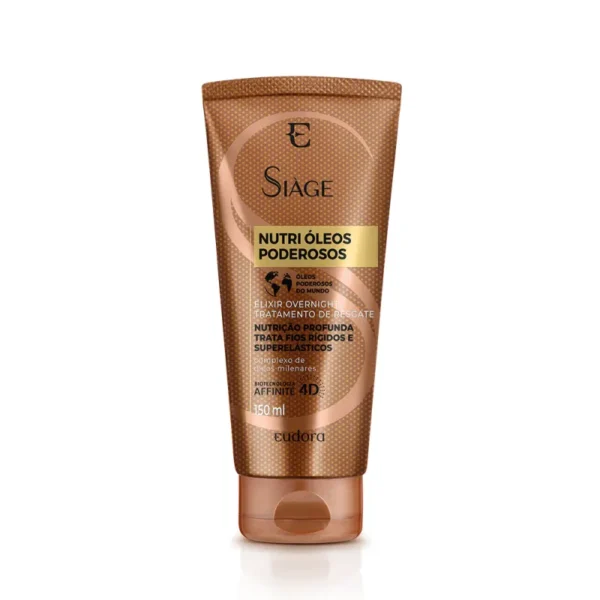Elixir Capilar Tratamento Overnigth Siáge Nutri Óleos 150ml- Eudora
