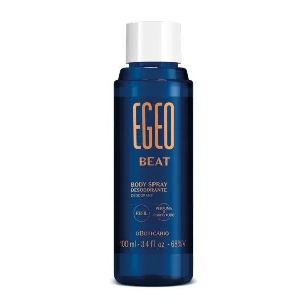 Egeo Beat Body Spray Desodorante Refil 100ml- oBoticário