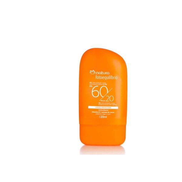 Loção Protetora FPS60/FPUVA20 120ml- Natura