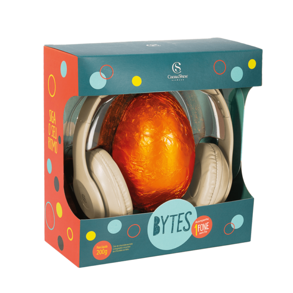 Ovo Bytes com Fone 200g- Cacau Show