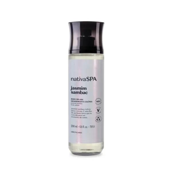 Nativa Spa Jasmim Sambac Body Sprash Colônia 200ml- OBoticario