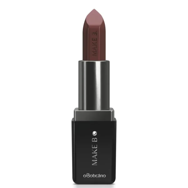 Make B Batom Cremoso com Ácido Hialurônico Revolution Brown 3,6g- oBoticário