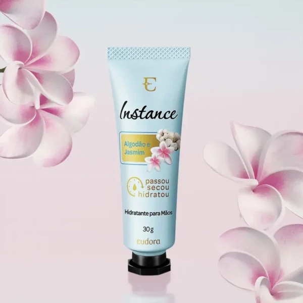Instance Algodão e Jasmim Creme Mãos 30g- Eudora