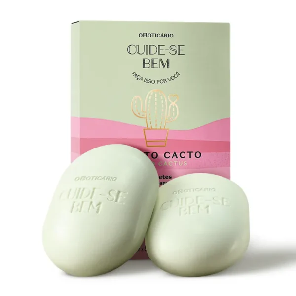 Cuide-se Bem Bendito Cacto Sabonete 2unid. 80g- OBoticario
