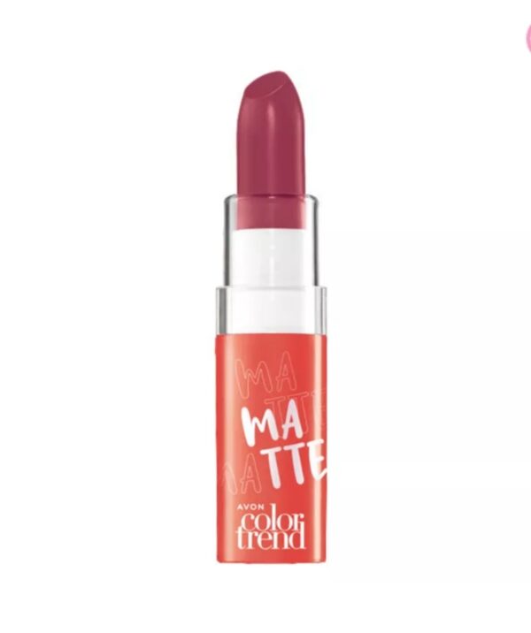 Batom Collor Trend Matte FPS 15 Rosé Básico 3,6g- Avon