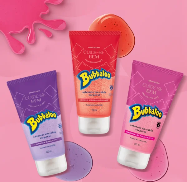 Sabonete Liquido Bubbaloo em Calda Corporal- OBoticario