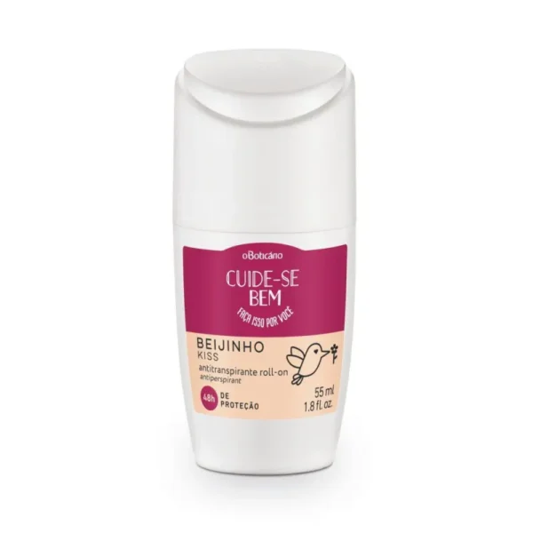 Cuide-se Bem Beijinho Antitranspirante Roll-on 55ml- OBoticario