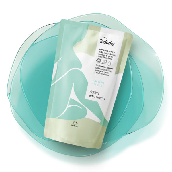 TodoDia Refil Flor de Lis Hidratante Corporal 400ml- Natura