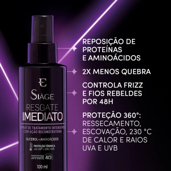 Spray Regate Imediato 100ml- Siage - Imagem 2