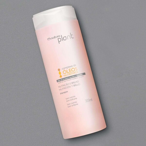 Plant Shampoo Brilho e Nutrição 300ml- Natura