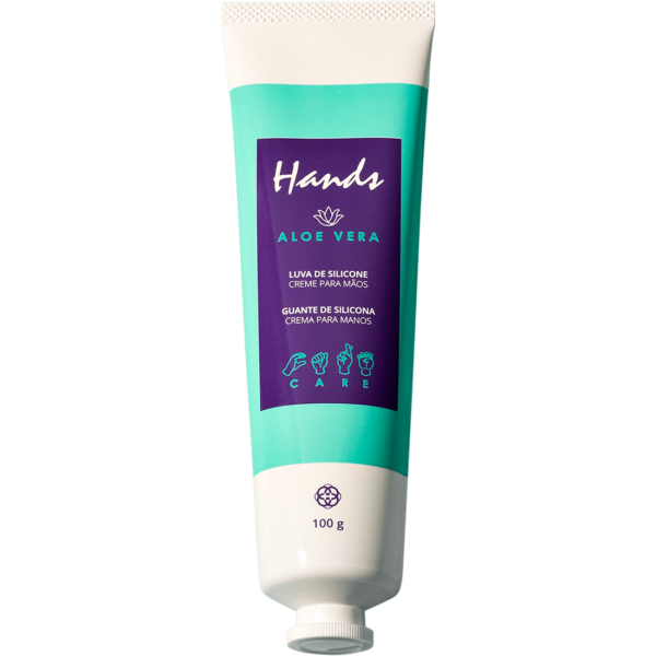 Luvas de Silicone Hands Aloe Vera 100g- Hinode