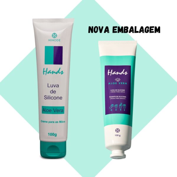 Luvas de Silicone Hands Aloe Vera 100g- Hinode - Image 3