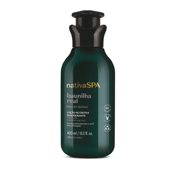 Nativa Spa Baunilha Real Hidratante Corporal 400ml-OBoticario