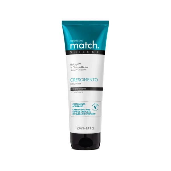 Match Science Crescimento Condicionador 250ml - OBoticario