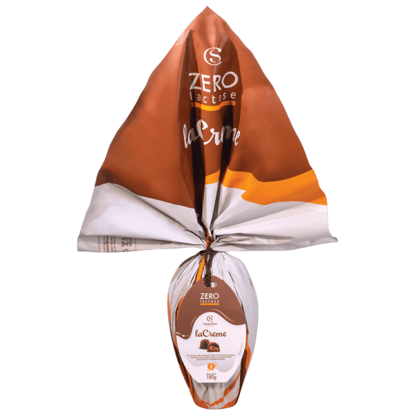 Cacau Show Ovo de Chocolate  LaCreme Zero Lactose 180g