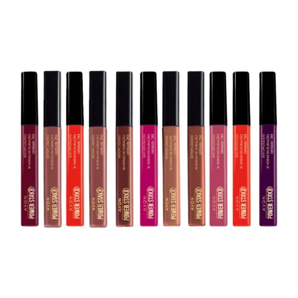 Avon Power Stay Batom Líquido 16 Horas De Duração 7ml- Avon