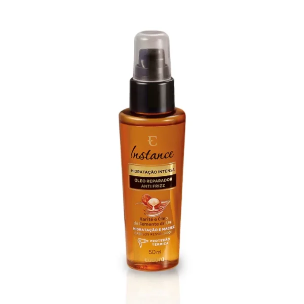 Instance Karité Óleo Reparador Anti Frizz Hidratação Intensa 50ml - Eudora