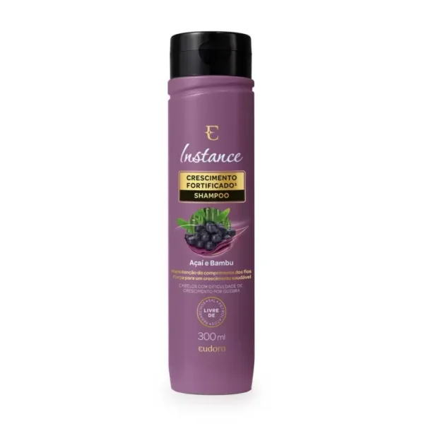 Instance Açaí e Bambu Shampoo 300ml- Eudora