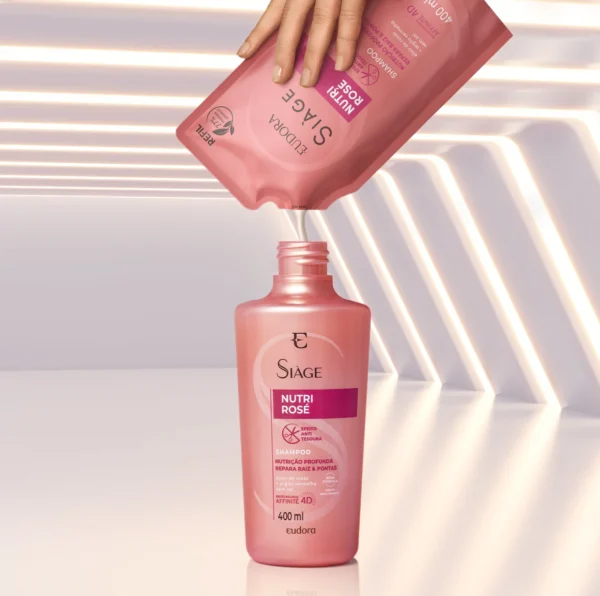 Siáge Refil Shampoo Nutri Rosé 400ml - oBoticário - Image 2