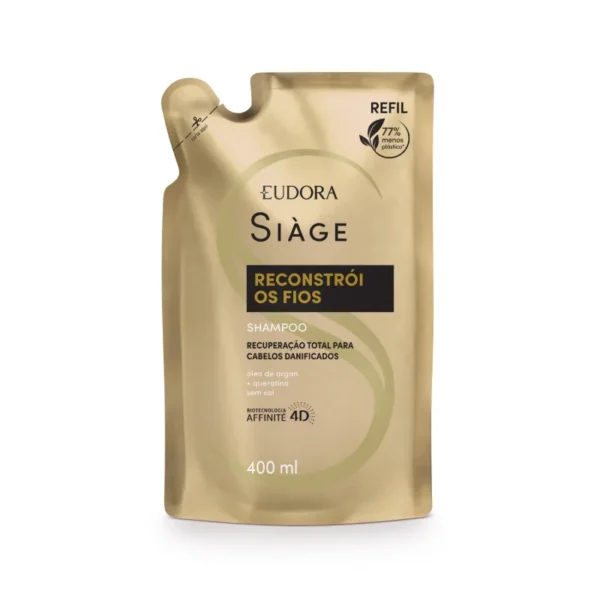 Siáge Reconstrói os Fios Refil Shampoo 400ml - Eudora