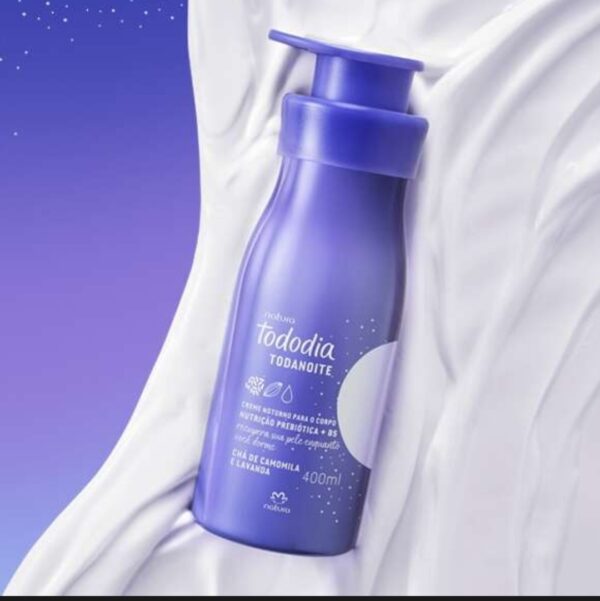 Tododia Todanoite Creme Noturno para o Corpo Chá de Camomila e Lavanda 400 ml- Natura