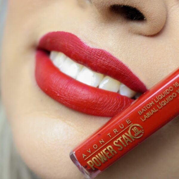 Power Stay Batom Líquido 16 Horas de Duração Vermelhaço 7ml - Avon - Imagem 2