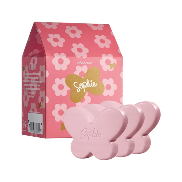 Sophie Sabonete em Barra 3unid. 80g - OBoticario