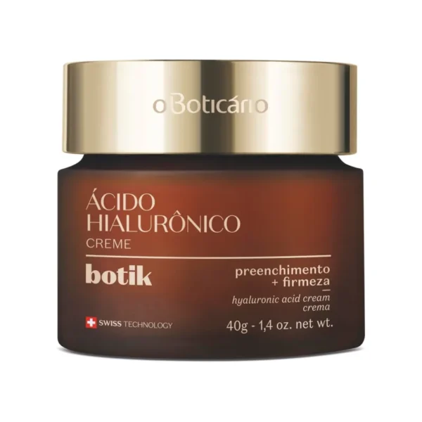 Botik Ácido Hialurônico Creme  Preenchimento + Firmeza 40g- OBoticario