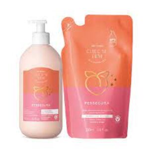 Combo Cuide-se Bem Pessegura Corporal 400ml+Refil 400ml- OBoticario